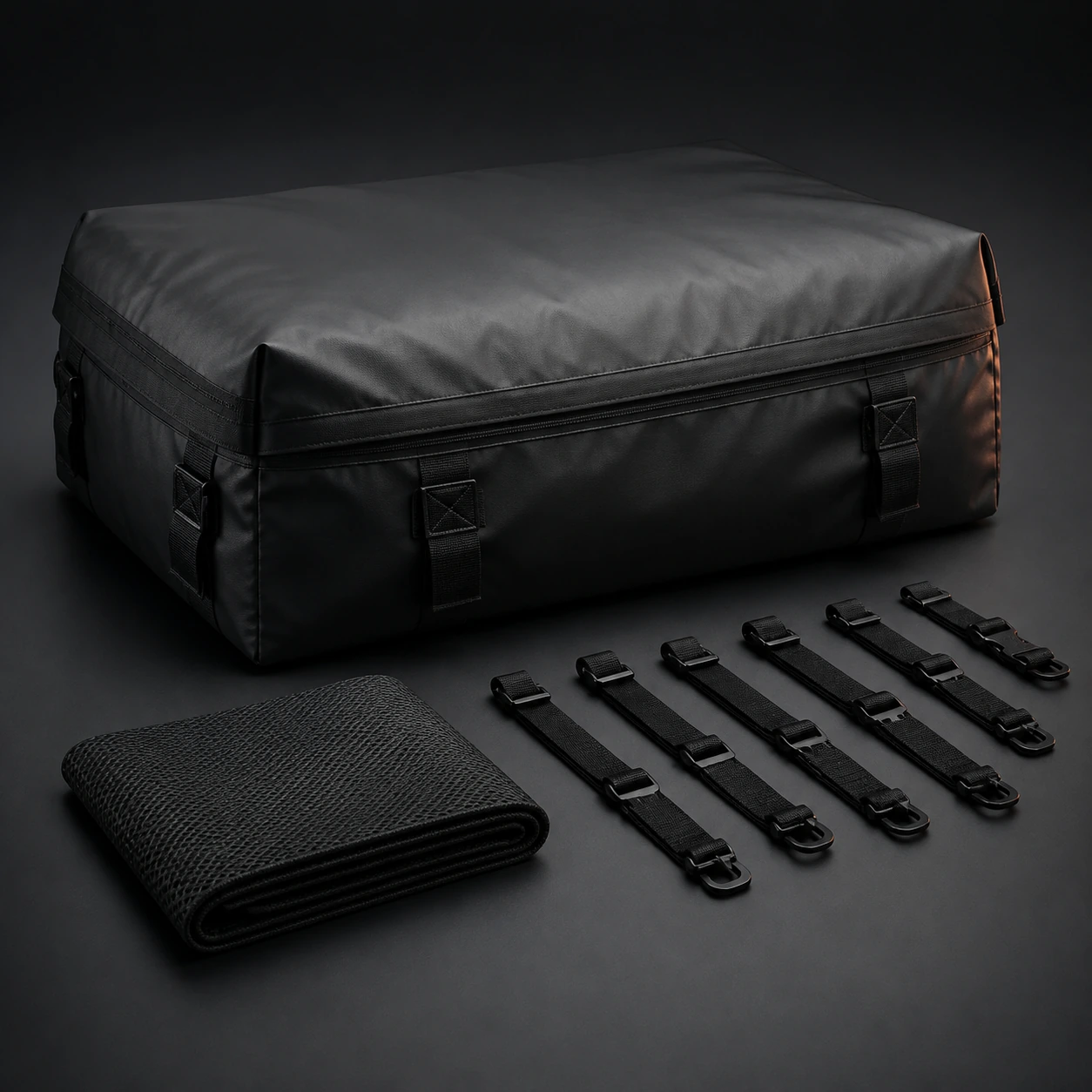 Source Canton visualisation of Soft rooftop cargo bag.
