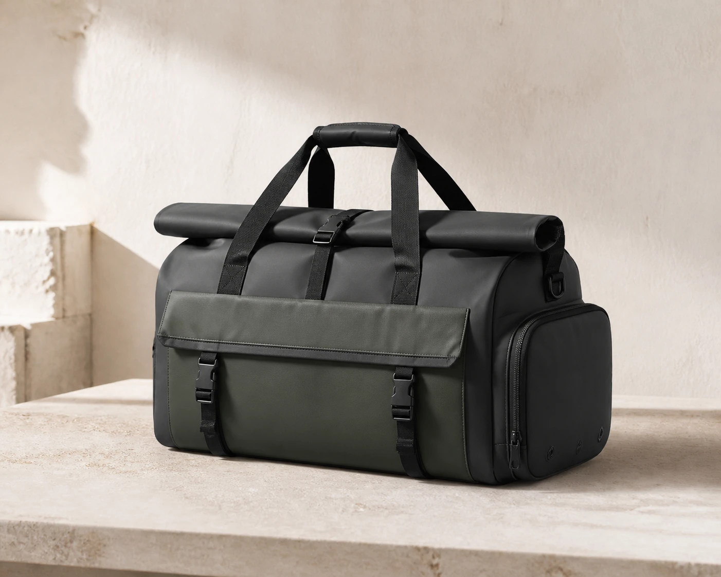 Source Canton visualisation of Waterproof travel duffel